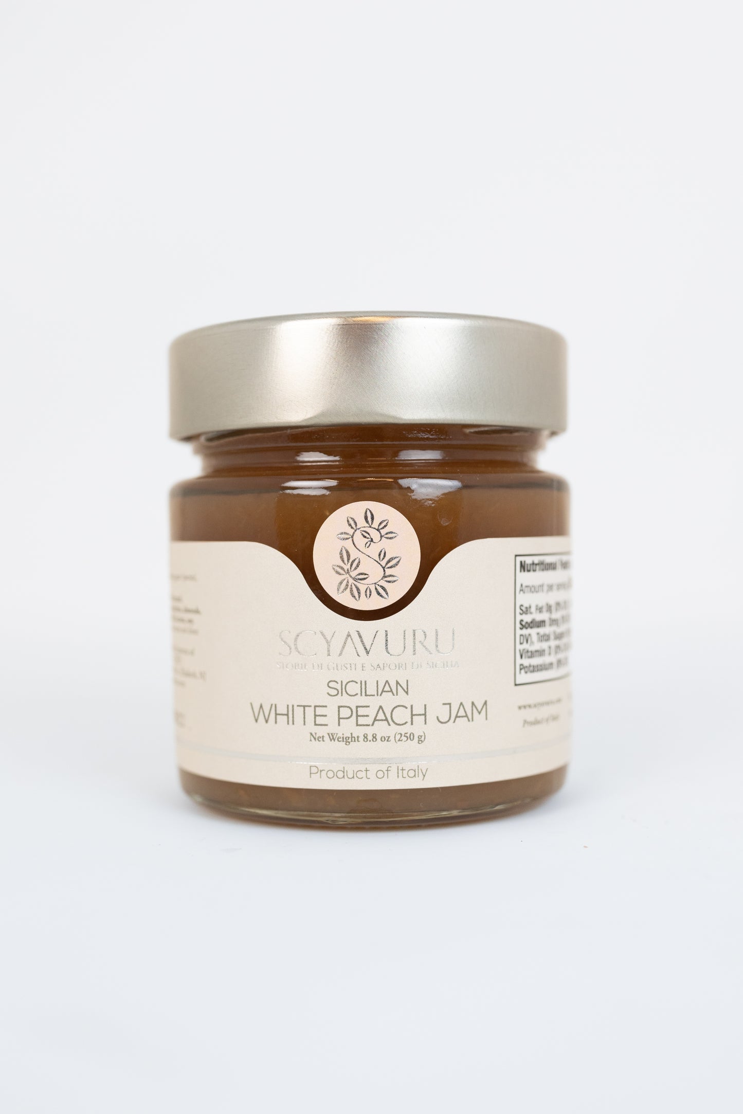Sicilian White Peach Jam
