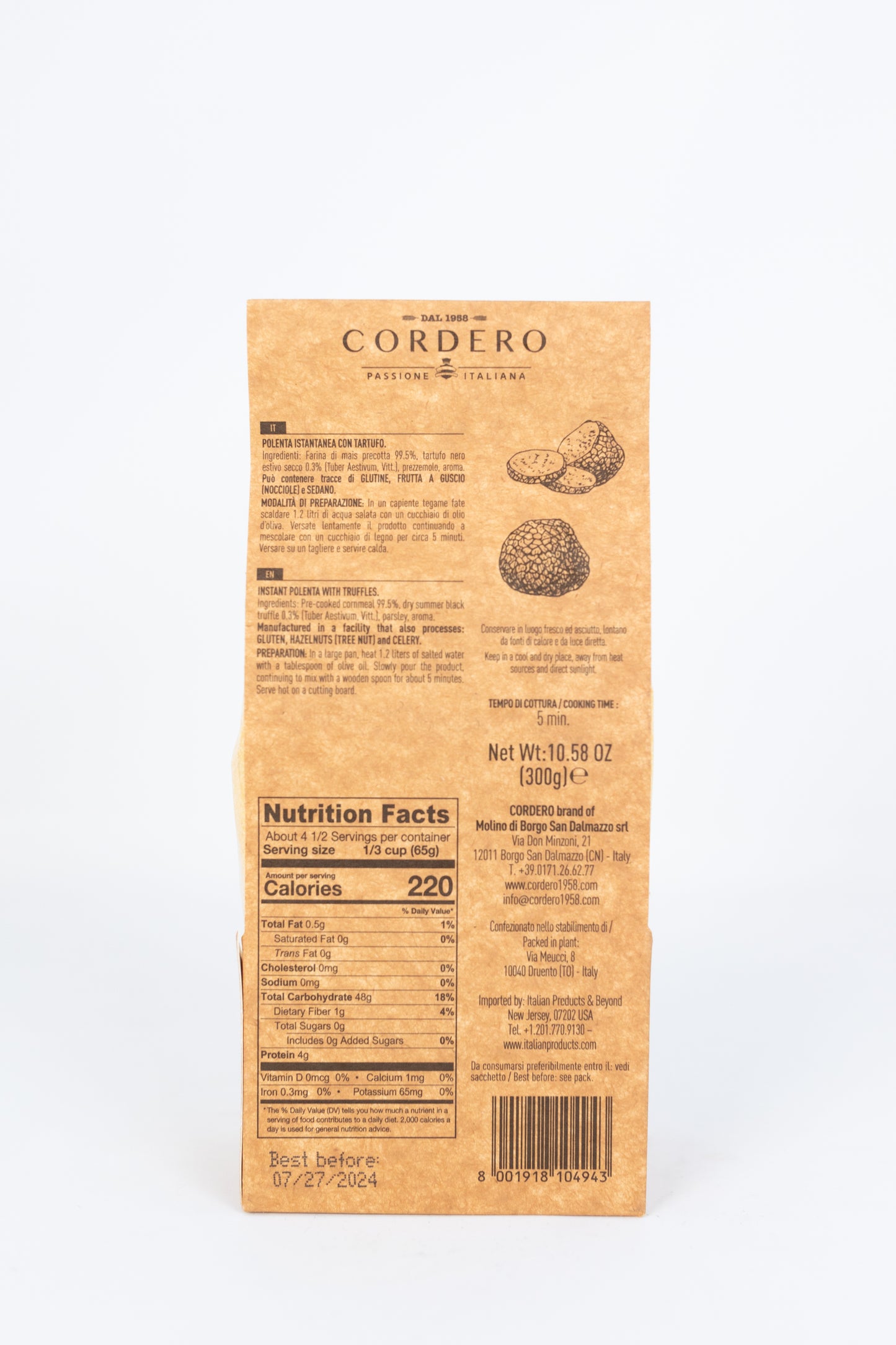 Instant Truffle Polenta