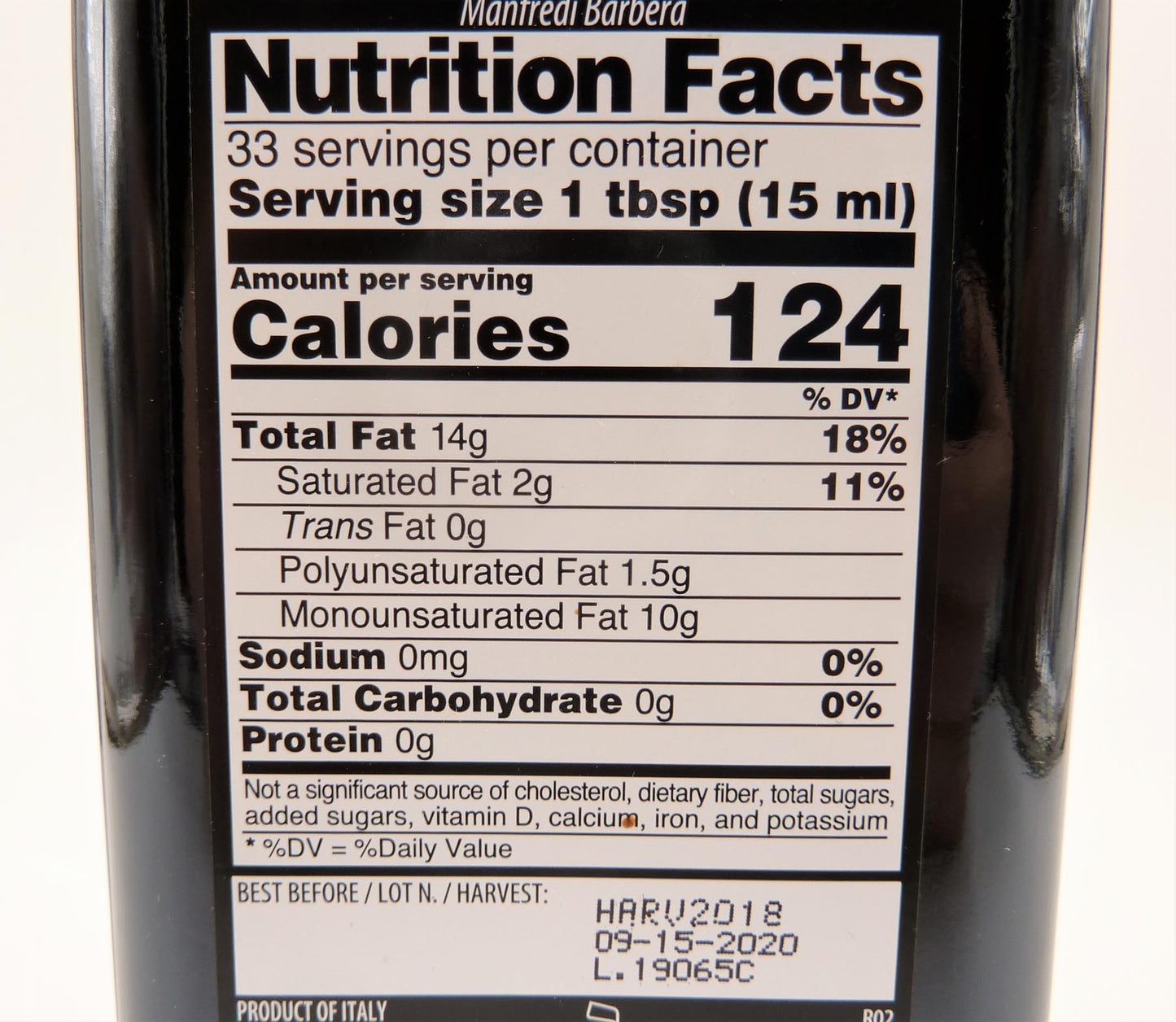 Lorenzo EVOO-500ml-Nutr