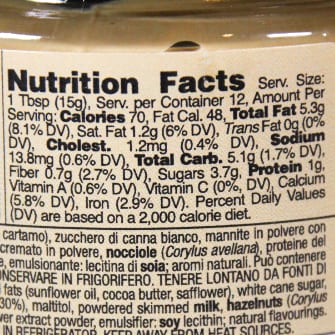 Oro Di Manna Nutrition