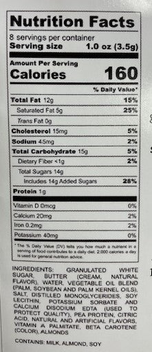 BACKORDER - Truffle Almond Toffee - 8oz bag