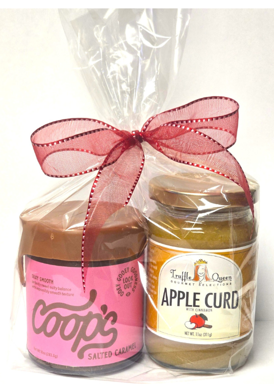 Apple Curd & Salted Caramel Gift Set
