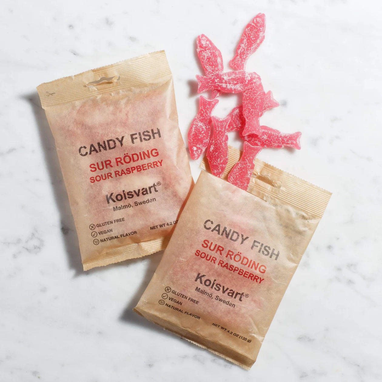 Swedish Candy Fish- Sour Raspberry