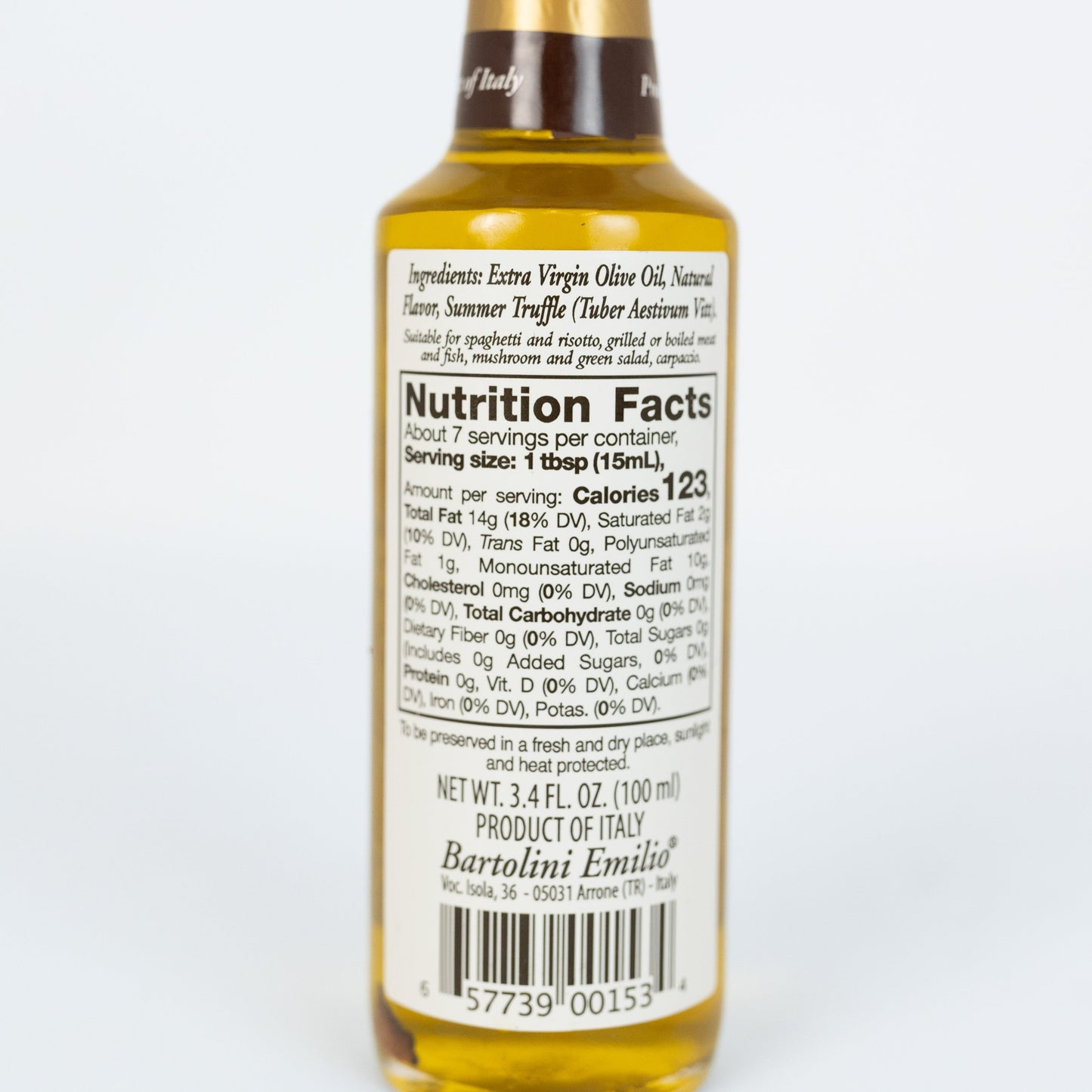 Black Truffle Oil - 100ml/3.4oz