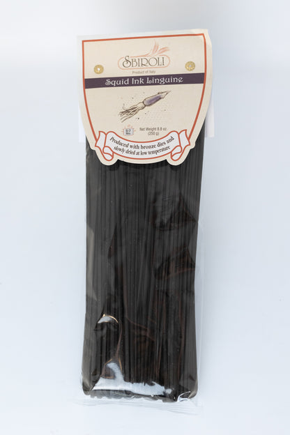 Black Squid Ink Linguine Pasta - 8.8oz