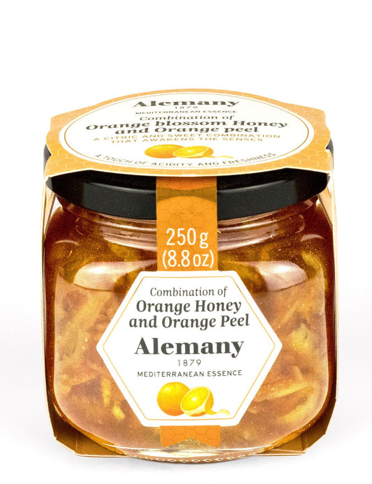 Orange Blossom Honey w/ Orange Peel (250gr)