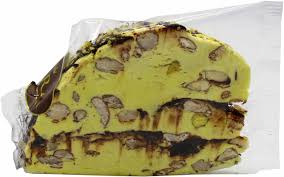 "Sara Dolciaria" Torrone wedge with Pistachios & Chocolate